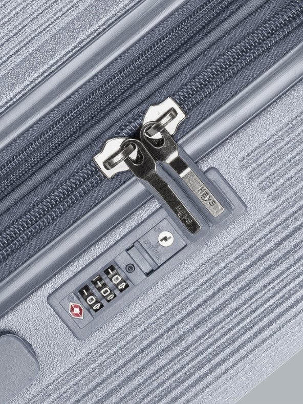 Heys Heys Earth Tones L Glacier Grey Potovalni kovček