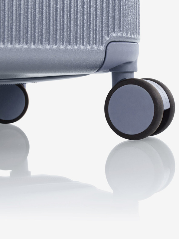 Heys Heys Earth Tones M Potovalni kovček ledeno sive barve