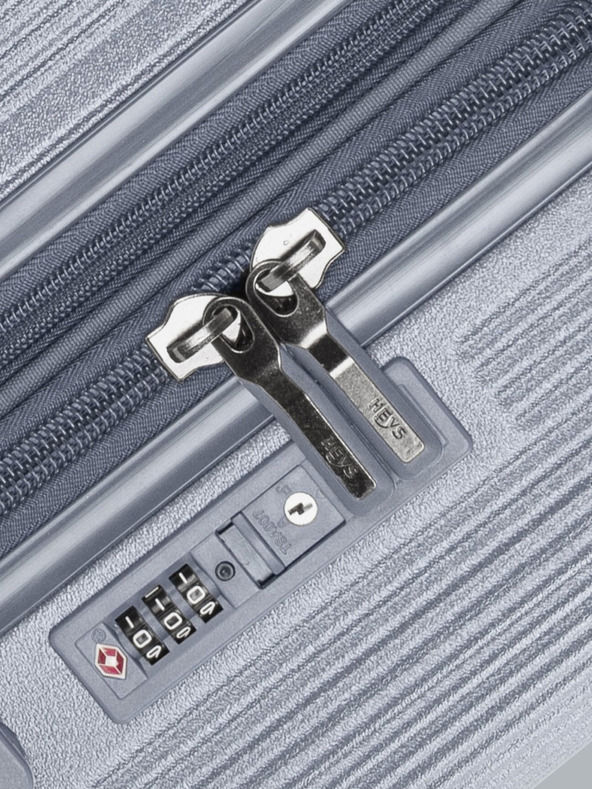 Heys Heys Earth Tones S,M,L Komplet potovalnih kovčkov ledeniško sive barve