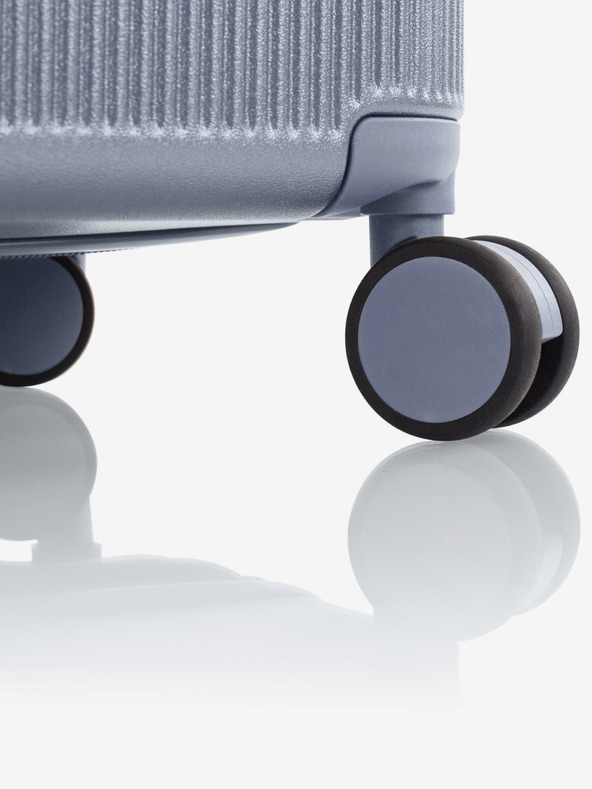 Heys Heys Earth Tones S Potovalni kovček v ledeniško sivi barvi