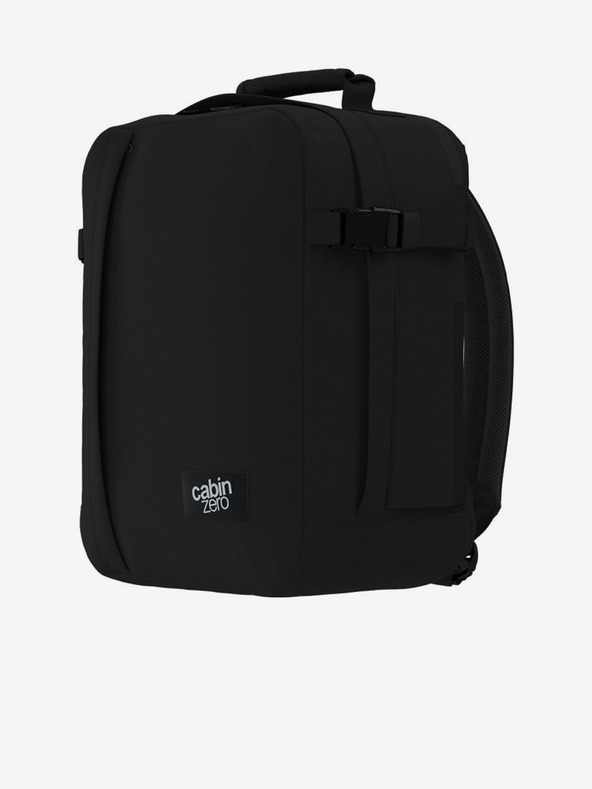 CabinZero Črn unisex nahrbtnik CabinZero Classic Tech (28L)