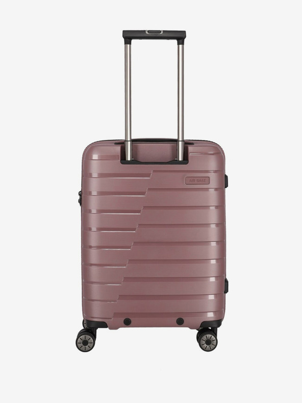 Travelite Komplet treh potovalnih kovčkov Travelite Air Base S, M, L roza barve