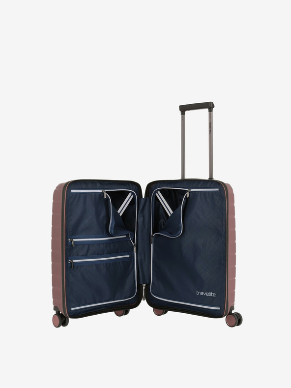 Travelite Roza potovalni kovček Travelite Air Base 4w S Prednji žep