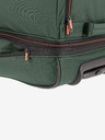 Travelite Temno zelena Travelite Basics Duffle na kolesih L