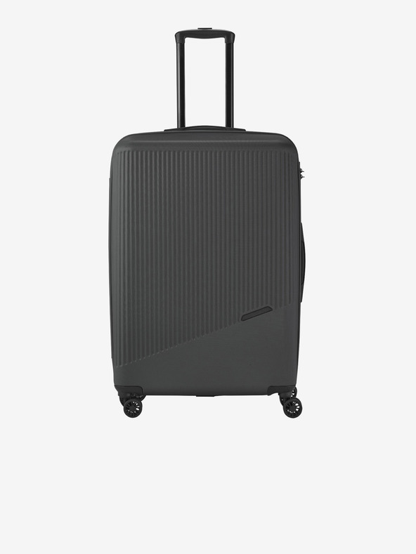 Travelite Komplet treh temno sivih potovalnih kovčkov Travelite Bali S,M,L