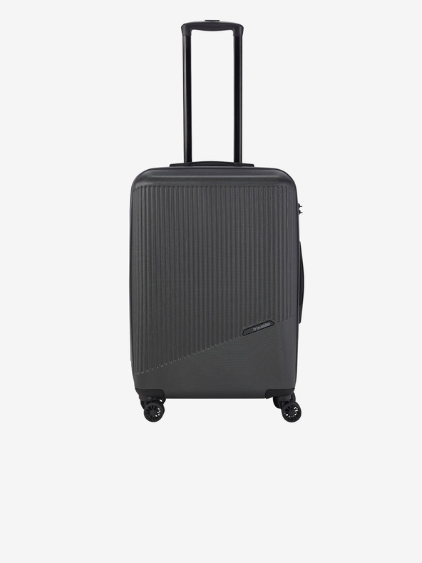 Travelite Komplet treh temno sivih potovalnih kovčkov Travelite Bali S,M,L