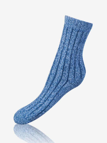Bellinda Modre Bellindine ženske SUPER SOFT nogavice