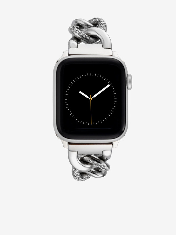 Anne Klein Trak za Apple Watch 38/40/41 mm v srebrni barvi Anne Klein