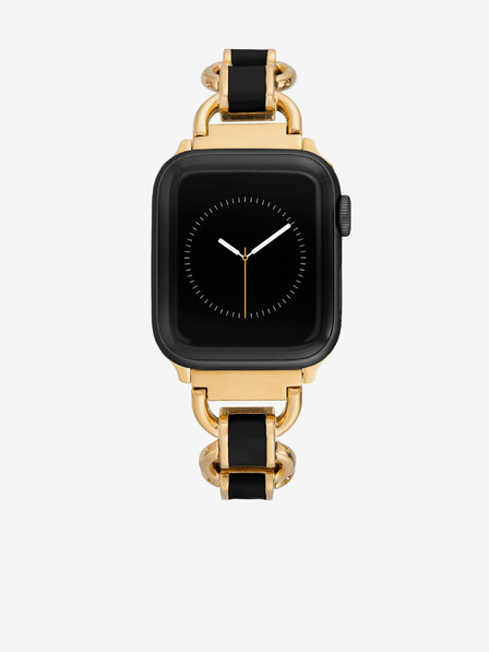 Anne Klein Ženski trak za Apple Watch 42/44/45/ultra 49 mm v zlati barvi Anne Klein