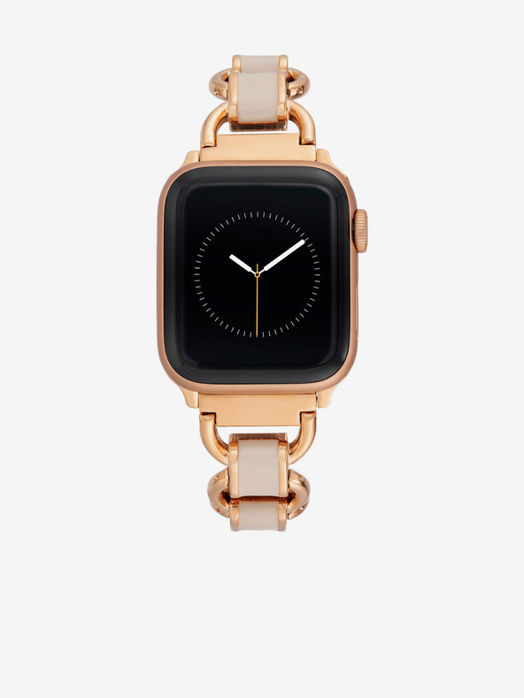 Anne Klein Ženski trak za Apple Watch 42/44/45/ultra 49 mm v rožnatem zlatu Anne Klein