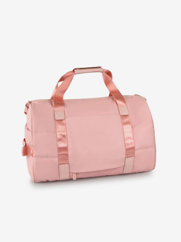 Heys Rožnata ženska torba Heys Puffer Duffel Bag Rose