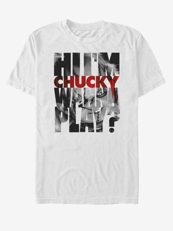 ZOOT.Fan Bela unisex majica ZOOT.Fan NBCU Wanna Play