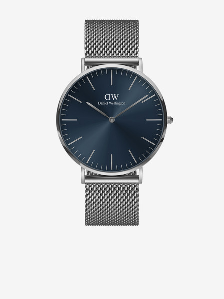 Daniel Wellington Moška ura v srebrni barvi Daniel Wellington ura CLASSIC