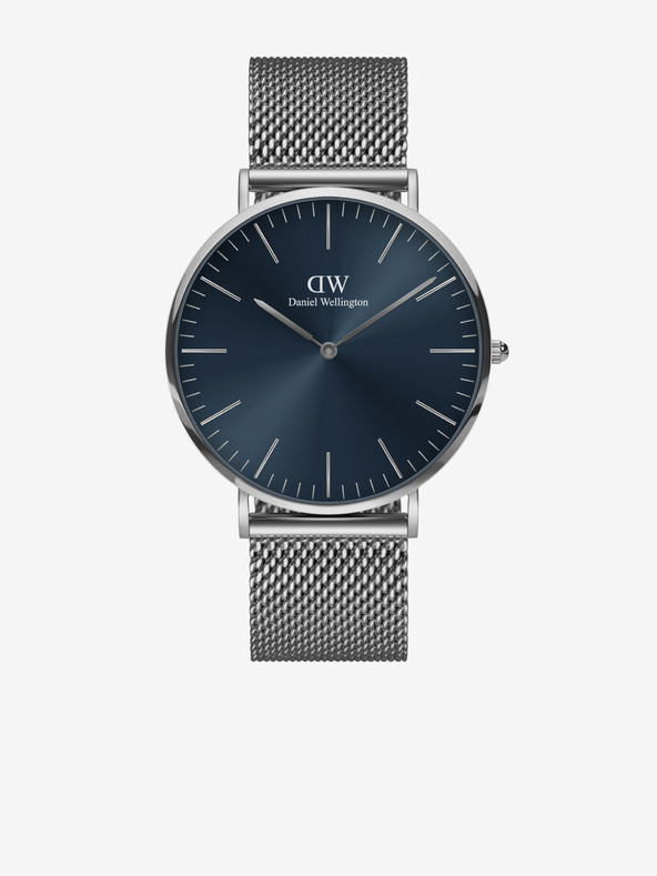 Daniel Wellington Moška ura v srebrni barvi Daniel Wellington ura CLASSIC