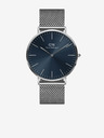 Daniel Wellington Moška ura v srebrni barvi Daniel Wellington ura CLASSIC
