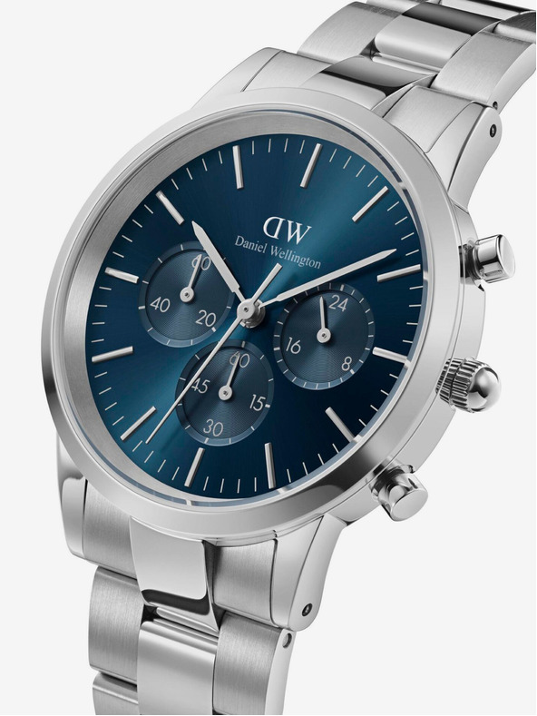 Daniel Wellington Moška srebrna ura Daniel Wellington Iconic DW00100644