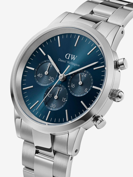 Daniel Wellington Moška srebrna ura Daniel Wellington Iconic DW00100644