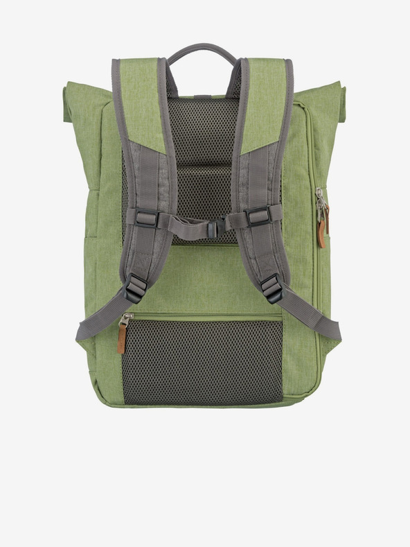 Travelite Sivo-zeleni nahrbtnik Travelite Basics Roll-up (35 l)