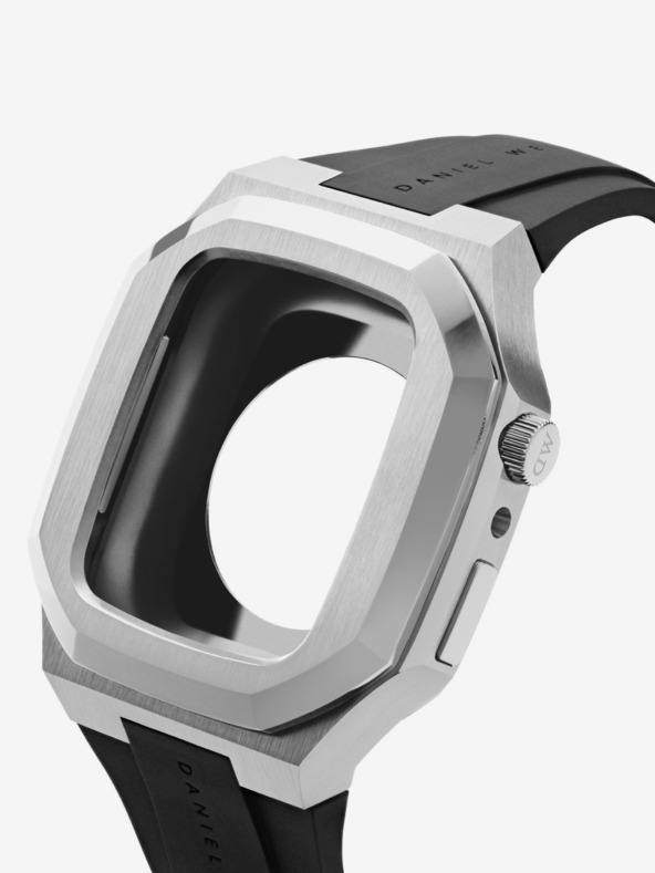 Daniel Wellington Ovitek za uro Apple Watch v srebrni barvi Daniel Wellington SWITCH