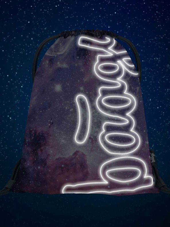 BAAGL  Vijolična torba skate galaxy Baagl