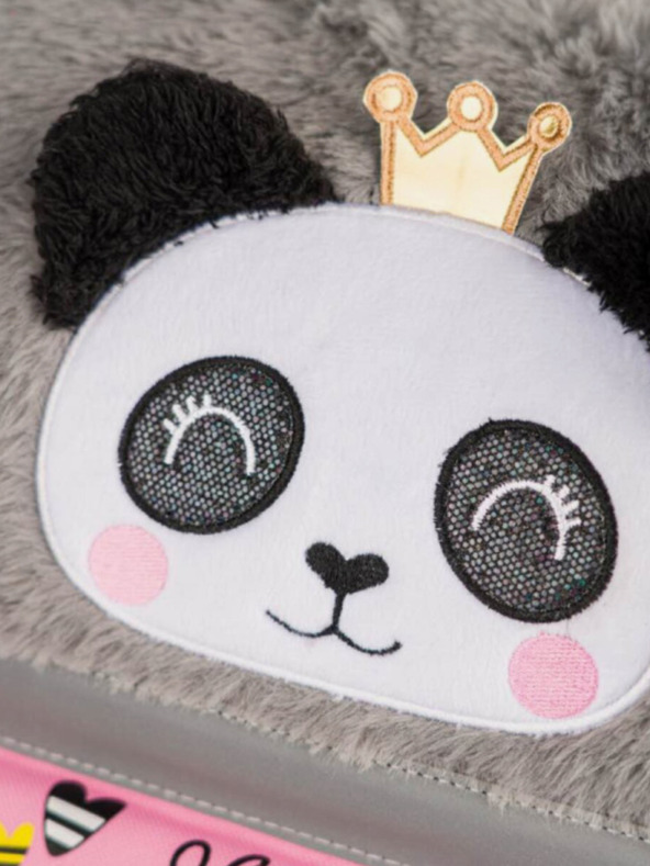 BAAGL  Siva 3 kompleti zippy panda: aktovka, svinčnik, torba Baagl