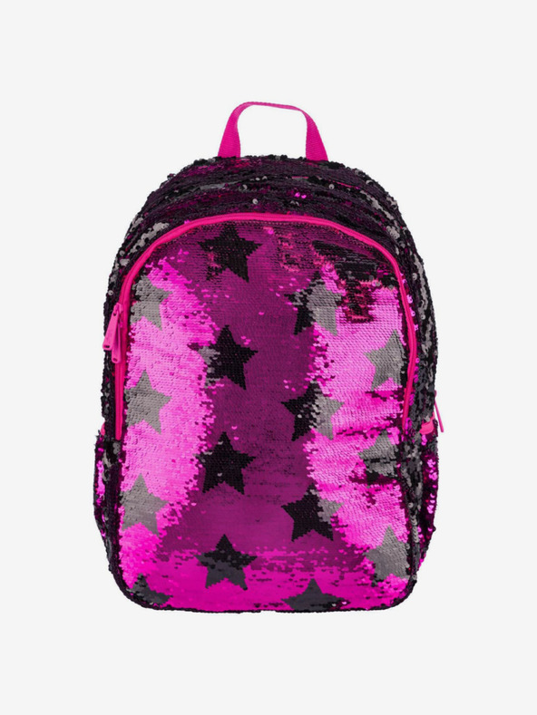 BAAGL  Roza šolski nahrbtnik zabavne zvezdice Baagl