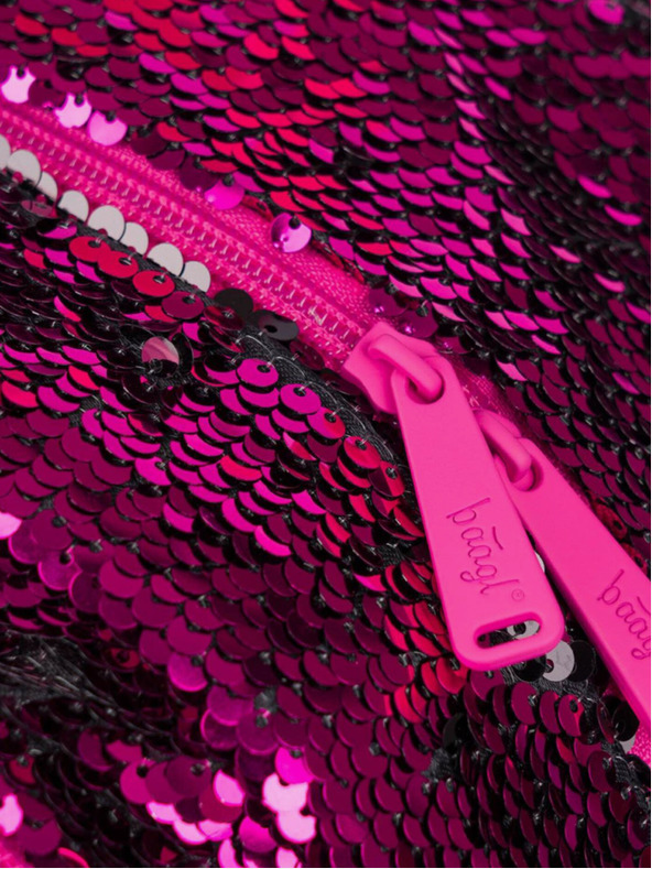 BAAGL  Roza šolski nahrbtnik zabavne zvezdice Baagl