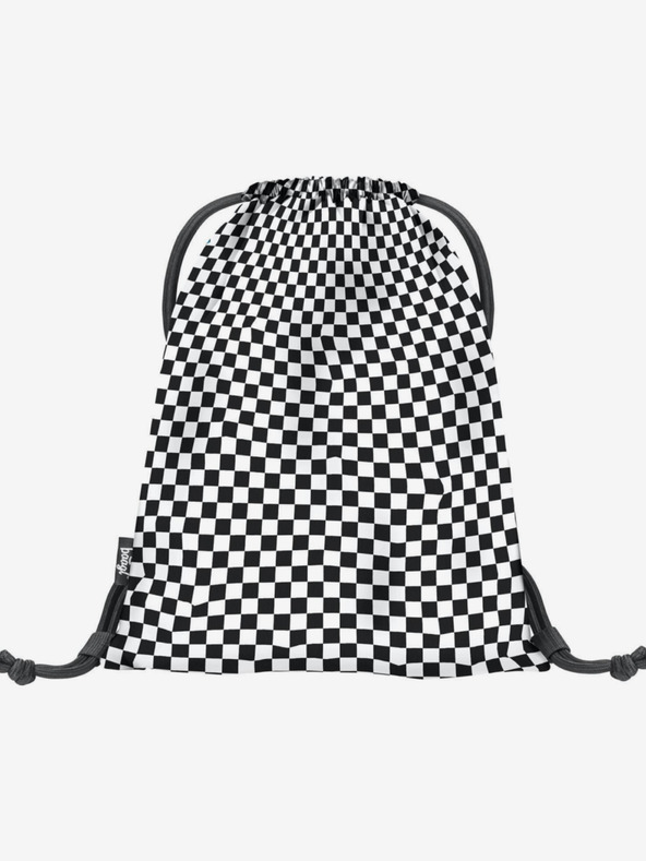 BAAGL  Črna skate ska torba - vzorec Baagl