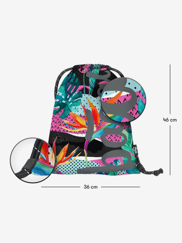 BAAGL  Vijolična torba skate fresh Baagl