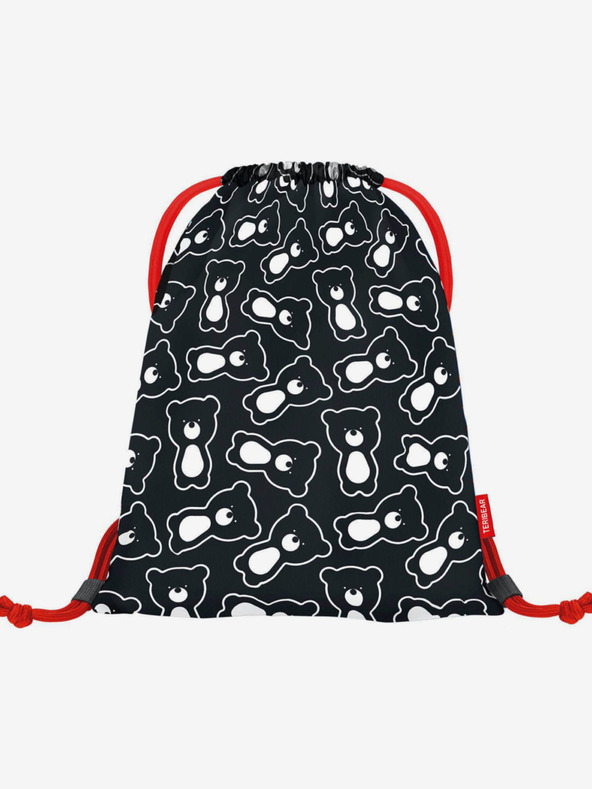 BAAGL  Črna šolska torba teribear black Baagl
