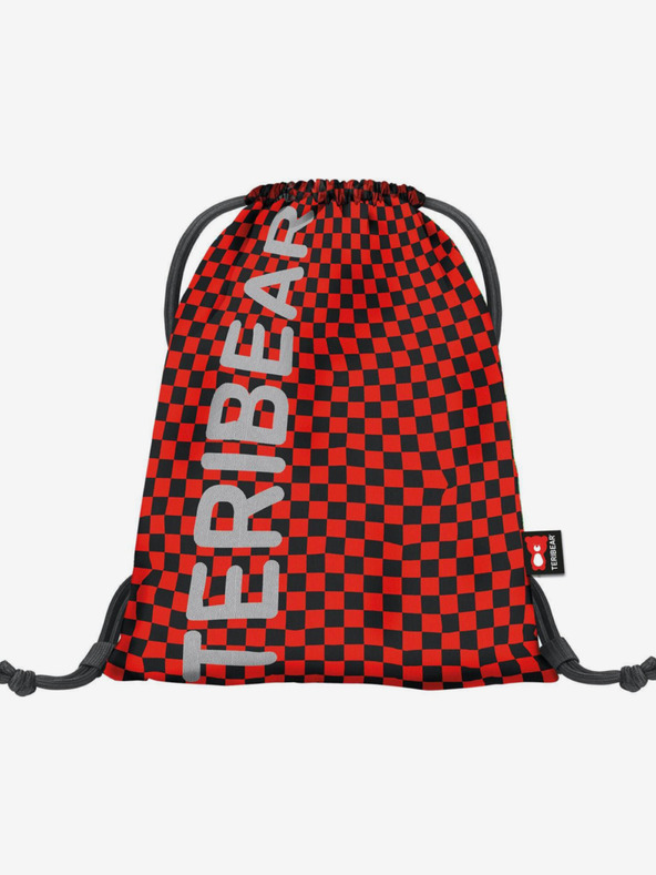 BAAGL  Rdeča torba za skate teribear rdeča Baagl