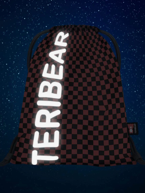 BAAGL  Rdeča torba za skate teribear rdeča Baagl