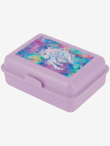 BAAGL  Vijolična škatla za malico enojček Baagl