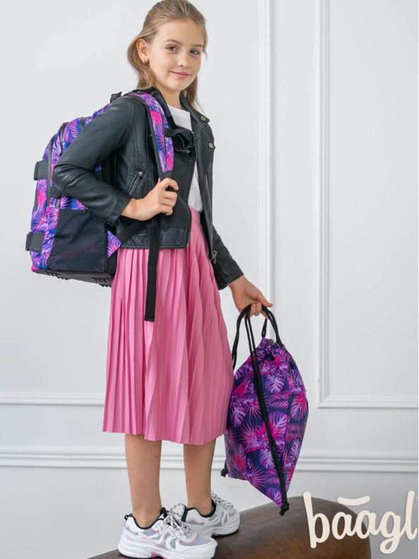 BAAGL  Vijolična torba Baagl Skate Violet