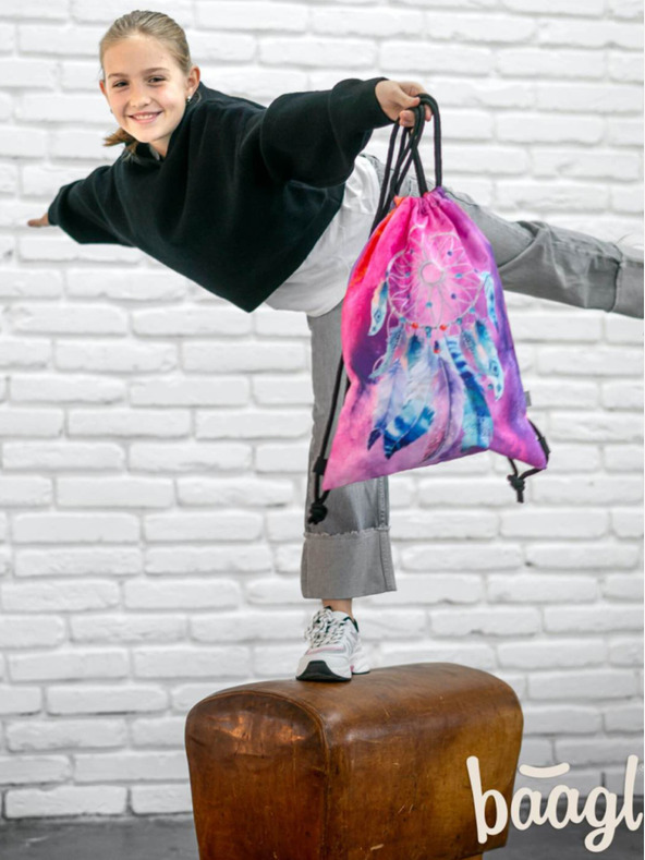 BAAGL  Roza torba Baagl Lapač Snov