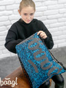 BAAGL  Modra torba Baagl Skate Aquamarine