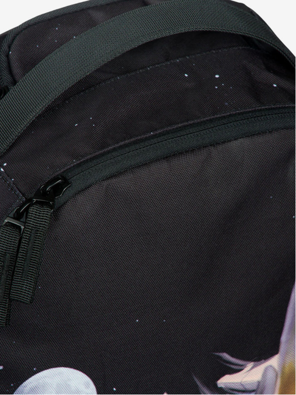 BAAGL  Črn nahrbtnik Baagl eARTh - Kingfisher by Caer8th