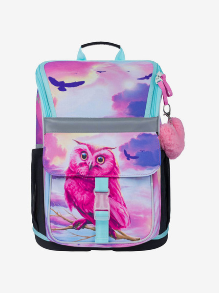 BAAGL  Roza šolska torba Zippy Baagl Owl