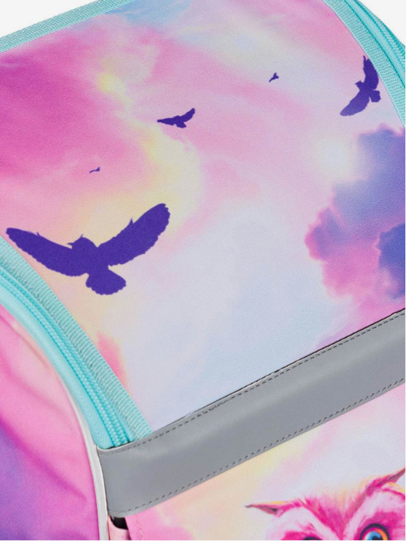 BAAGL  Roza šolska torba Zippy Baagl Owl