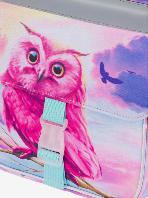 BAAGL  Roza šolska torba Zippy Baagl Owl