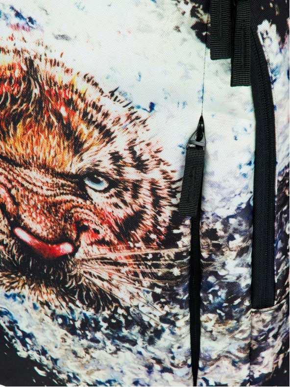 BAAGL  Črno-beljasti nahrbtnik Baagl eARTh - Tiger by Lukero