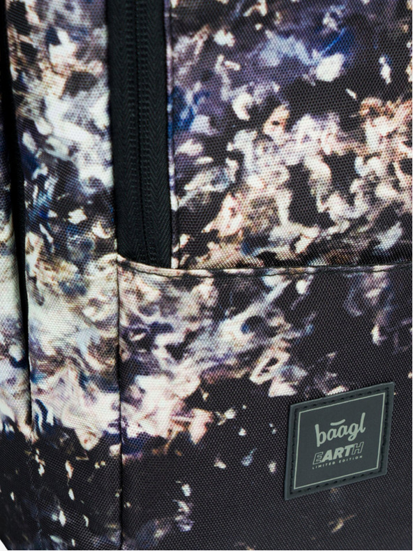 BAAGL  Črno-beljasti nahrbtnik Baagl eARTh - Tiger by Lukero