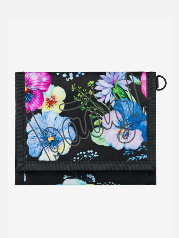 BAAGL  Črna denarnica Baagl Flowers