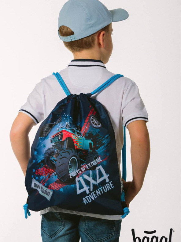 BAAGL  Temno modra torba Baagl Truck