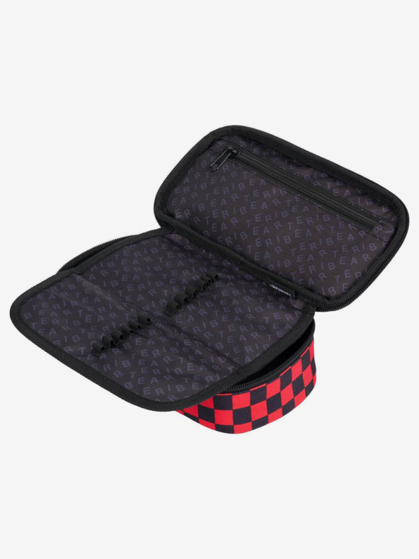 BAAGL  Črni šolski komplet Skate nahrbtnik, svinčnik in torba Baagl Teribear