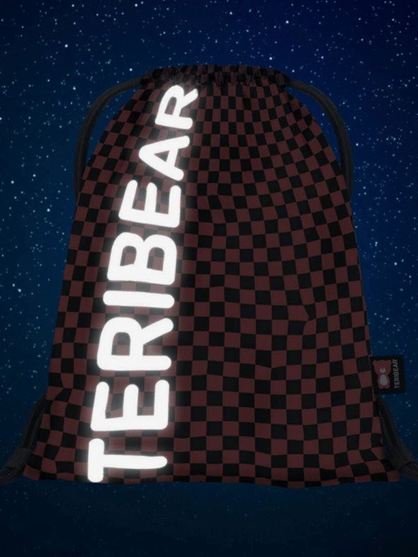 BAAGL  Črni šolski komplet Skate nahrbtnik, svinčnik in torba Baagl Teribear