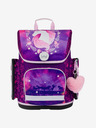 BAAGL  Vijolični šolski komplet Ergo - aktovka, peresnica, torba Baagl Horse