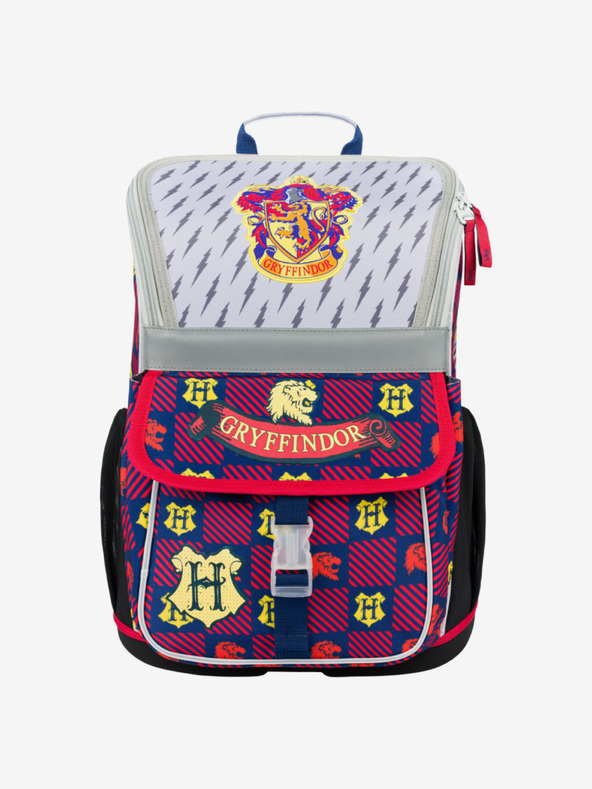 BAAGL  Rdeča in modra šolska torba Zippy Harry Potter Gryffindor