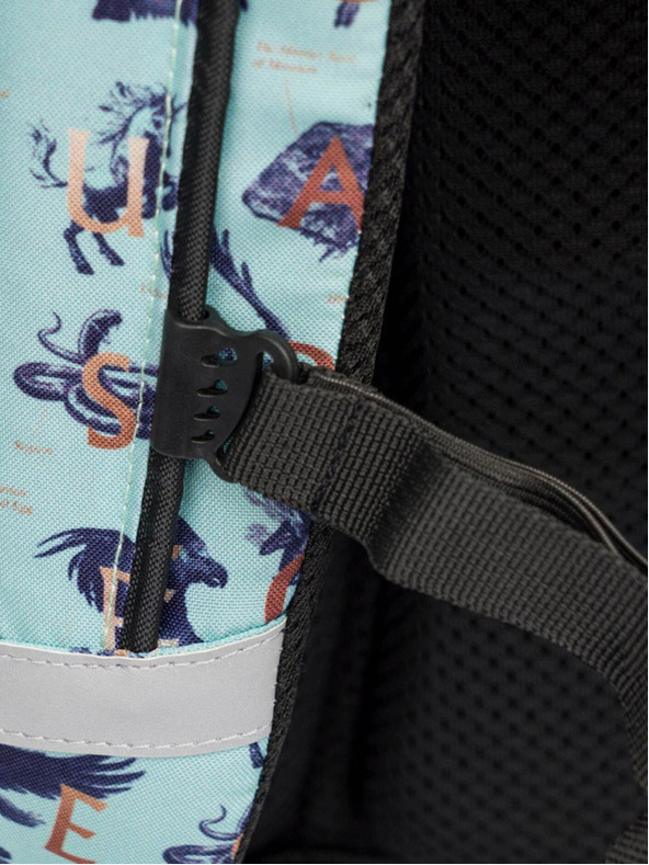 BAAGL  Modri šolski nahrbtnik Baagl Core Harry Potter Fantastične zveri