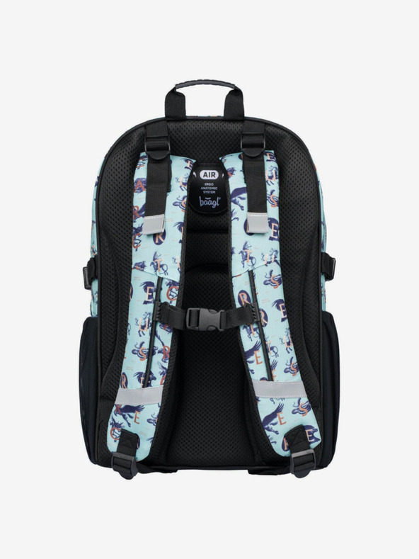 BAAGL  Modri šolski nahrbtnik Baagl Core Harry Potter Fantastične zveri